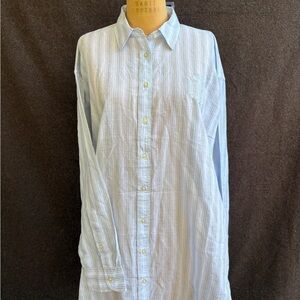 Ralph Lauren Light Blue Striped Shirt